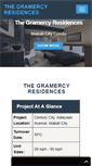 Mobile Screenshot of gramercyresidencesmakati.com